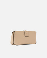 Borsa media a spalla Love Bag in pelle - Beige | Pinko