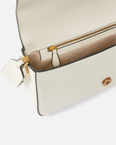 Borsa media a spalla Love Bag in pelle - Bianco | Pinko