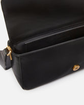 Mittelgroße Umhängetasche Love Bag aus Leder - Schwarz | Pinko