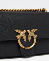 Petit sac à bandoulière Love Bag en cuir souple - | Pinko