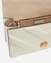 Medium Love Bag One Light chevron nappa leather crossbody bag - | Pinko