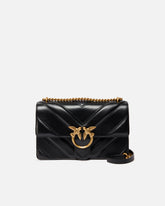 Medium Love Bag One Light chevron nappa leather crossbody bag - | Pinko