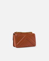 Mini borsa Love Bag nappa trapuntata chevron con tracolla - | Pinko