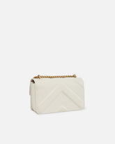 Mini borsa Love Bag nappa trapuntata chevron con tracolla - | Pinko