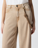 Jeans con corda gioiello - | Pinko