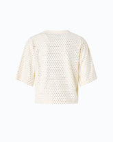 T-shirt à strass et logo - | Pinko