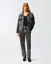 Jeans loose con mini borchie - | Pinko