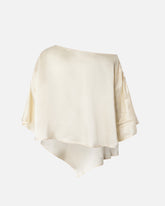 Blusa in satin effetto stropicciato - | Pinko