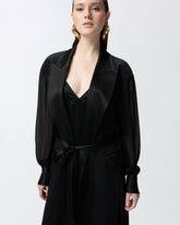 Abito elegante robe manteau lungo - | Pinko
