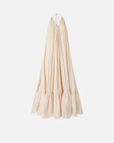 Wide long dress with open back - | Pinko