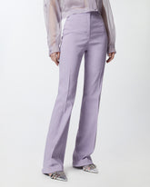 Pantaloni eleganti svasati in lino - | Pinko