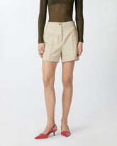 Shorts eleganti con tasche sui fianchi - | Pinko