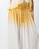 Pantaloni lunghi palazzo sfumati - | Pinko