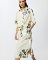Abito a camicia stampa floreale - | Pinko