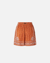 Pantaloncini corti stampa bandana - | Pinko