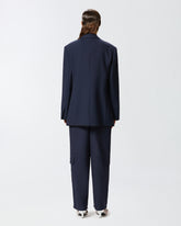 Blazer sartoriale con chiusura incrociata - | Pinko
