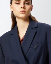 Blazer sartoriale con chiusura incrociata - | Pinko