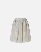 Gonna leggera effetto organza con tasche - | Pinko