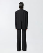 Giacca blazer in tela con bottoni - | Pinko