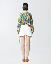 Shorts workwear in tessuto bull di cotone - | Pinko