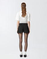 Shorts workwear in tessuto bull di cotone - | Pinko