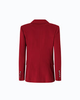 Single-breasted blazer - Red | Pinko