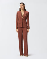 Blazer in cady monopetto - | Pinko