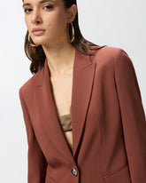 Blazer in cady monopetto - | Pinko