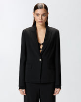 Blazer in cady monopetto - | Pinko