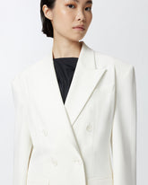 Blazer elegante doppiopetto punto stoffa - | Pinko