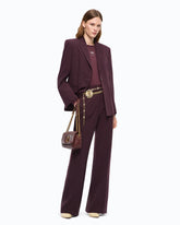 Chaqueta con inserción de lunares - | Pinko