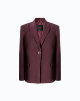Chaqueta con inserción de lunares - | Pinko
