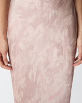 Abito lungo satin stampa cavalli Reimagine PINKO X Patrick McDowell - | Pinko