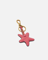 Charm stella marina corallo effetto pelle - | Pinko