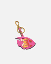 Charm pesciolino fucsia similpelle - | Pinko