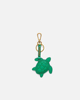Charm tartaruga verde effetto pelle - | Pinko