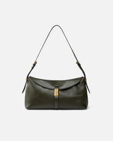 Bolso de hombro Saddle Bag mediano de piel - | Pinko