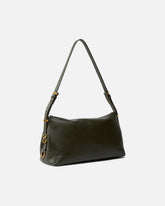 Bolso de hombro Saddle Bag mediano de piel - | Pinko