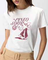 T-shirt with Pinko Sour disco star print - | Pinko