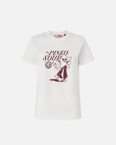 T-shirt with Pinko Sour disco star print - | Pinko