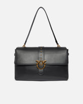 Schultertasche Maxi Love Bag Slouchy aus Leder - | Pinko