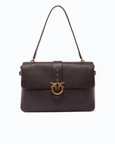 Große Schultertasche Extra Love Bag One Slouchy aus New-Biker-Leder - | Pinko