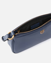 Leather Mini Half Moon crossbody bag - | Pinko