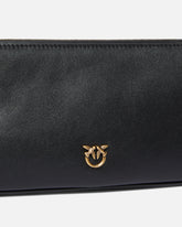 Leather Mini Half Moon crossbody bag - | Pinko