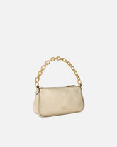 Borsa a mano piccola Mini Half Moon in suede laminato - | Pinko