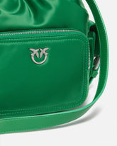 Secchiello a tracolla piccolo in satin - | Pinko