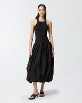 Vesito midi gonna a palloncino - | Pinko