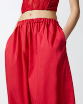 Pantaloni balloon leggeri con coulisse - | Pinko