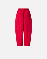 Pantaloni balloon leggeri con coulisse - | Pinko
