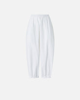 Pantaloni balloon leggeri con coulisse - | Pinko
